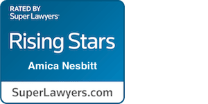Amica Nesbitt Super Lawyers Badge