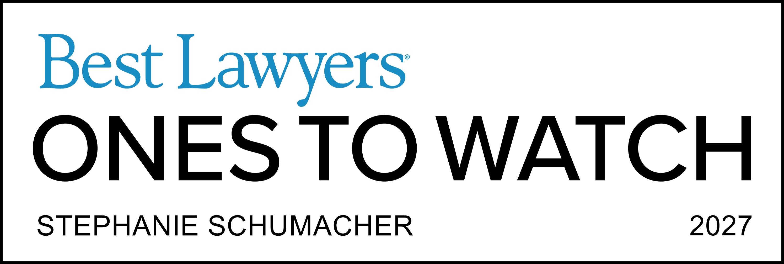 Ones-To-Watch-Lawyer-Logo-Stephanie-Schumacher
